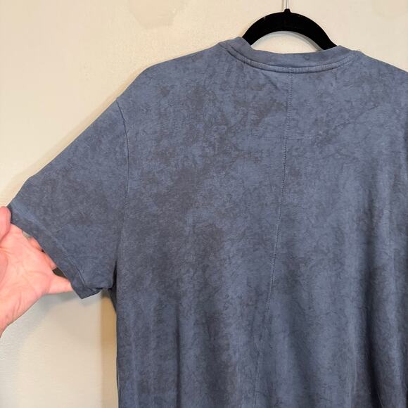 John Varvatos Hillsboro T-Shirt Mens L Cosmos Blue Crew Neck Short Sleeve Casual - Picture 4 of 6